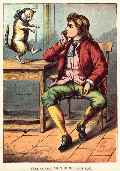 Puss trøster Millers-sønnen av English School